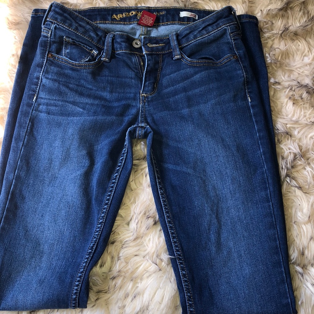 Denim skinny jeans